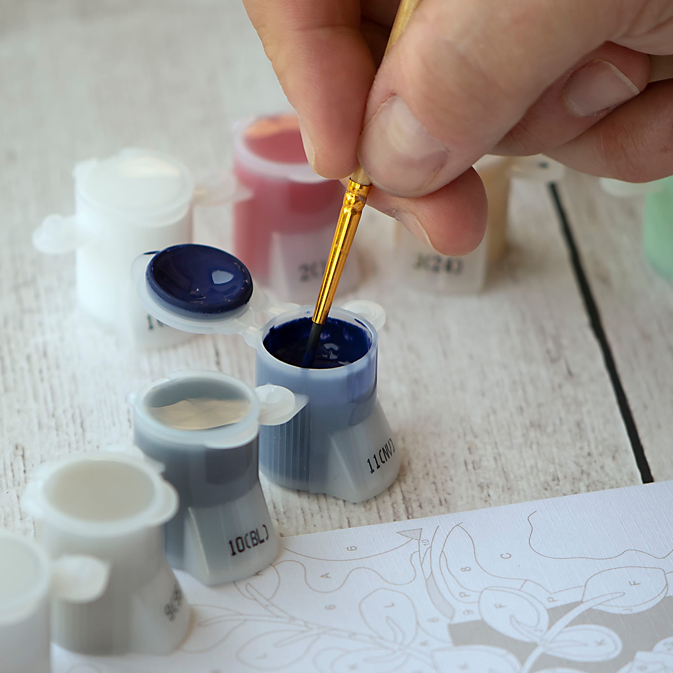 Amazon.com: Dimensions Crafts 73-91466 Paint Works Paint by